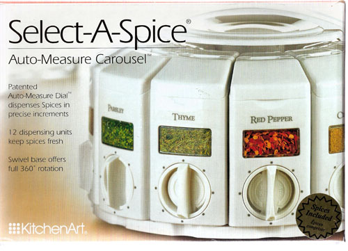KitchenArt Select-A-Spice Auto Measure Carousel