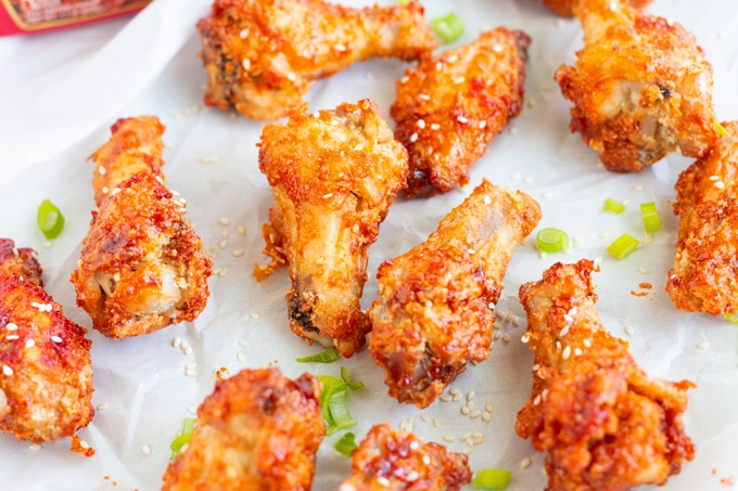 breaded chicken wings in air fryer