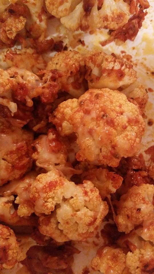 Italian Oven Roasted Cauliflower