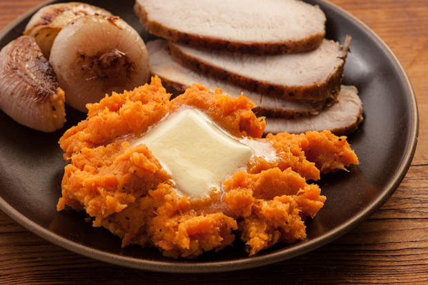 Ginger Mashed Sweet Potatoes