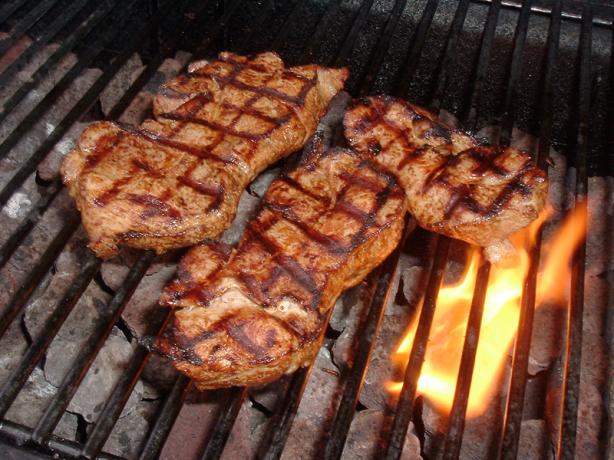 Lemon Pepper Grilled Pork Chops